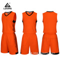 Jersey de basquete juvenil de uniforme de basquete masculino